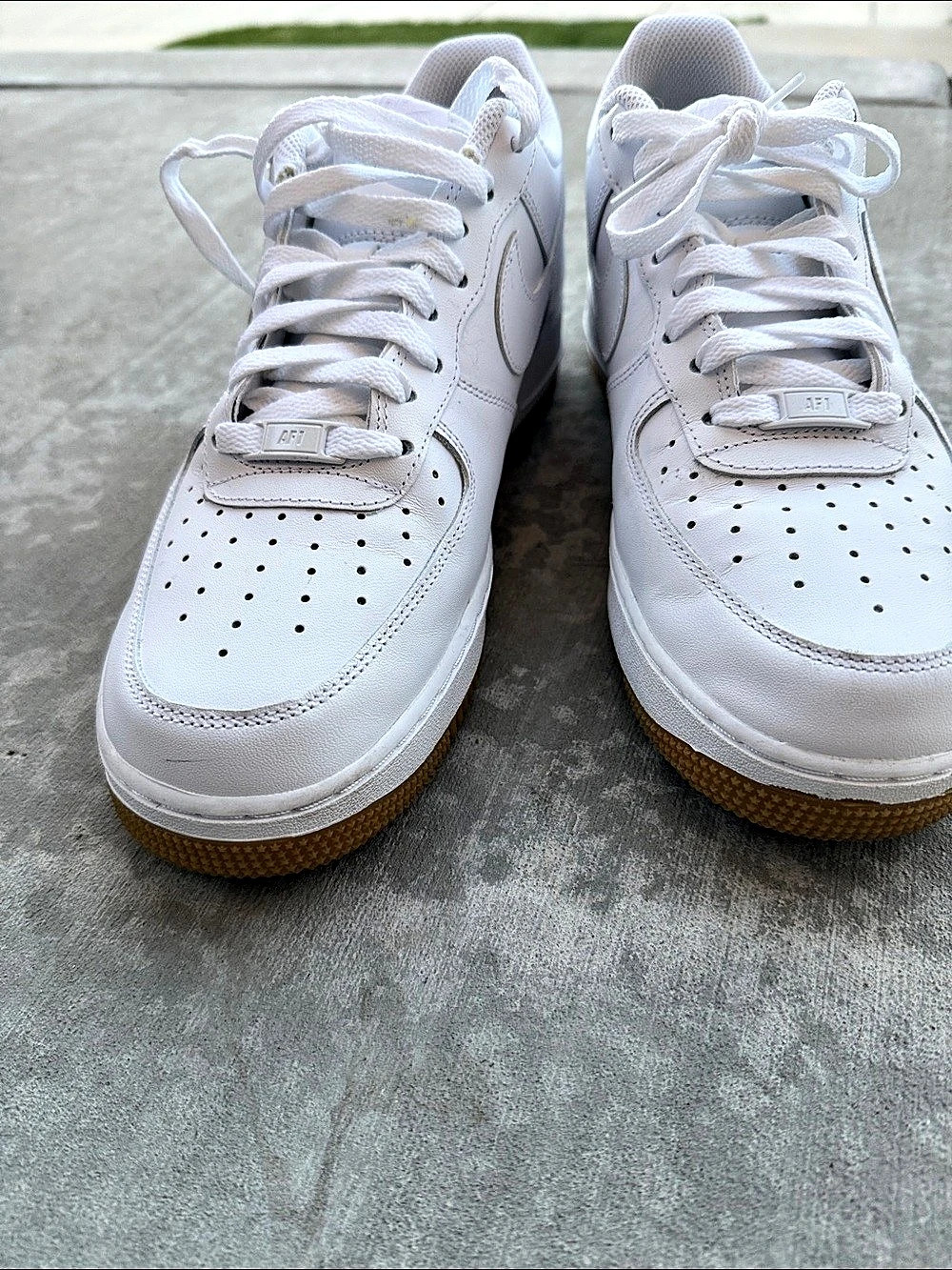 Nike Air Force 1 '07 White Gum Low Sneakers